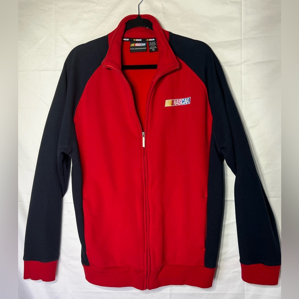 Men’s NASCAR Red and Black Racing Jacket